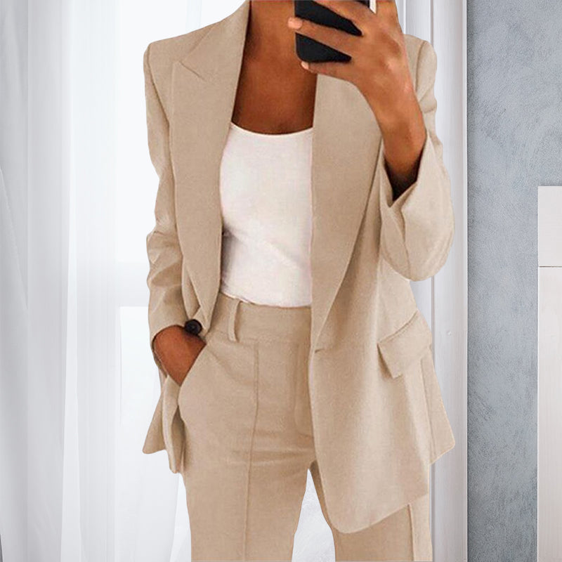 Suitly™ Effen Blazer Dames