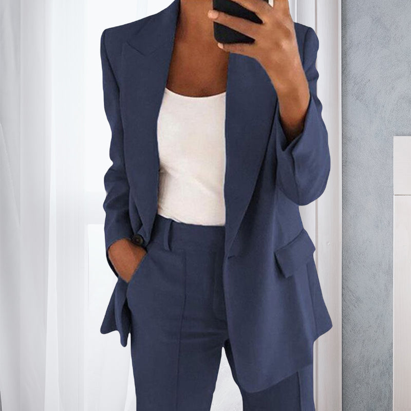 Suitly™ Effen Blazer Dames