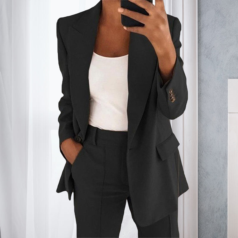 Suitly™ Effen Blazer Dames