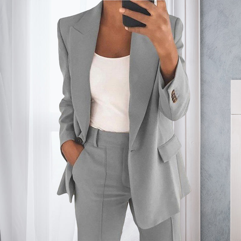 Suitly™ Effen Blazer Dames