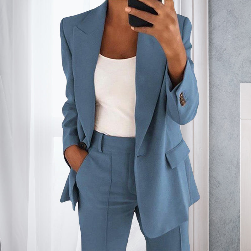 Suitly™ Effen Blazer Dames