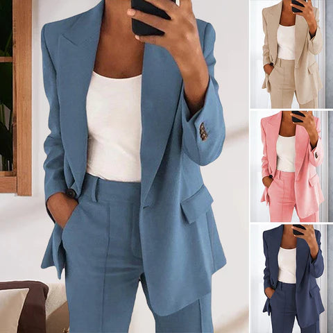 Suitly™ Effen Blazer Dames